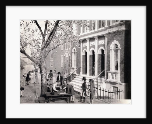 Traders Meeting on Wall Street by Anonymous