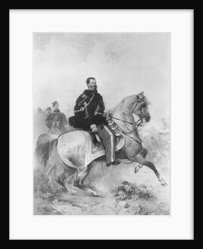 Vittorio Emmanuel II on Horseback by Anonymous