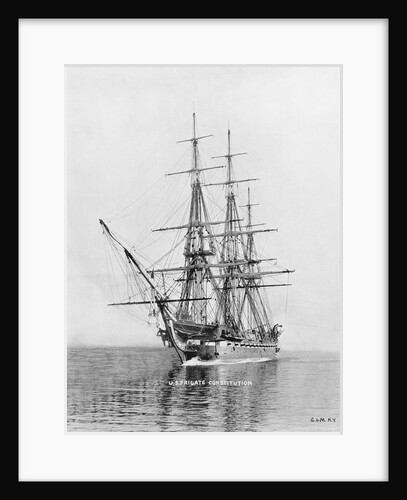 U.S.S. Constitution Sailing by Anonymous