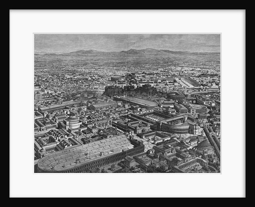 Illustration Depicting City of Rome by Anonymous
