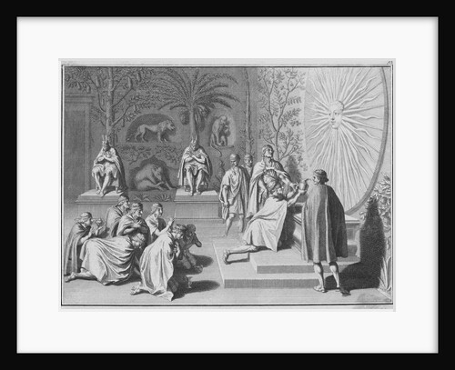 Incas Consecrating Their Offerings to the Sun by Bernard Picart