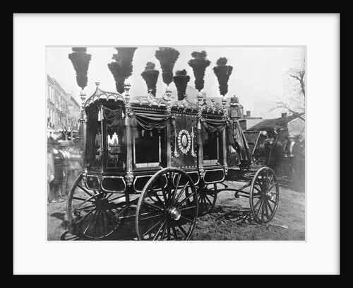 Hearse Carrying Abraham Lincoln's Body by Anonymous