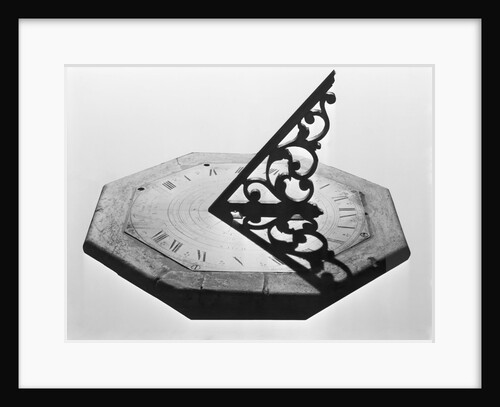 Garden Sundial from the 18th Century by Anonymous