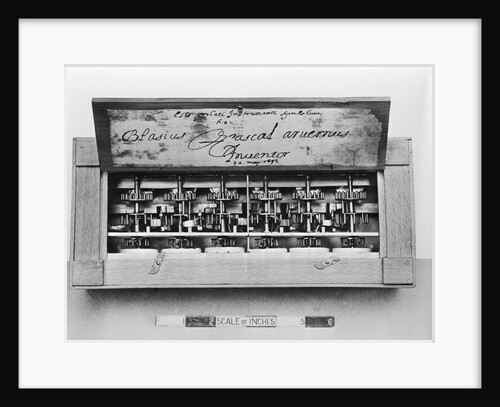 Pascal's Adding Machine by Anonymous