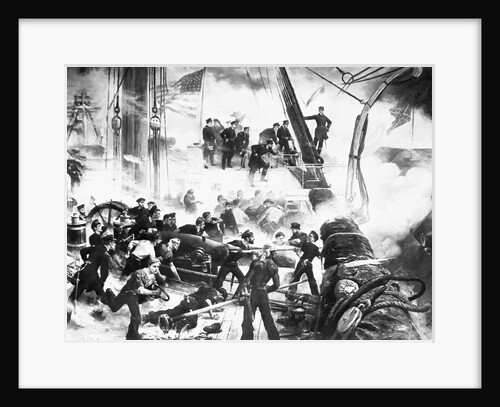 Battle of Mobile Bay by Anonymous