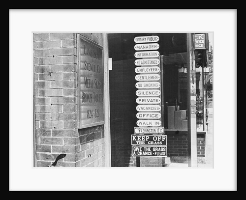 Sign Making Store by Anonymous