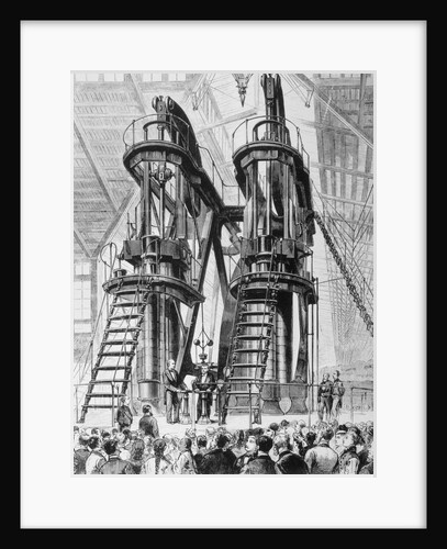 Ulysses Grant Starting Great Corliss Engine by Anonymous