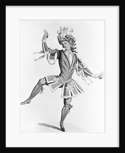 Illustration of Blackamoor Dancer by Anonymous