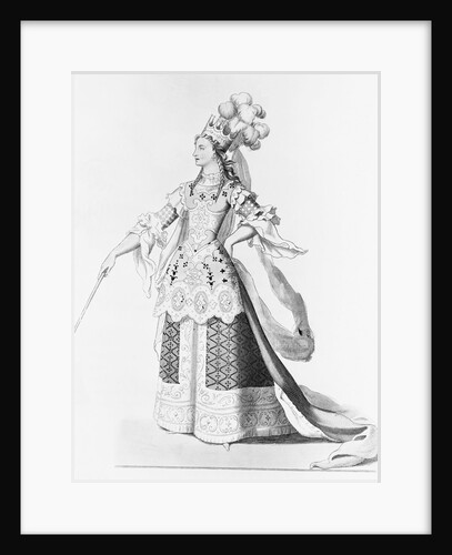 Portrait of Lady of the Court by Anonymous