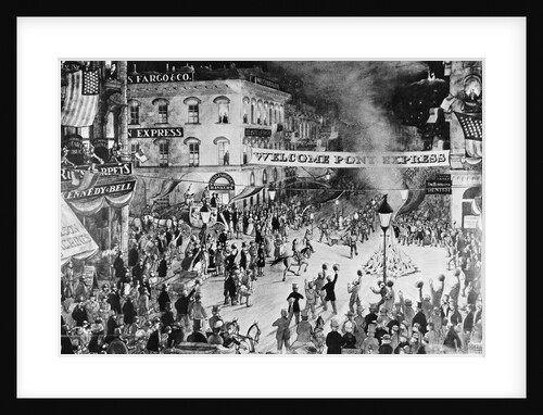 Pony Express Celebration by Anonymous