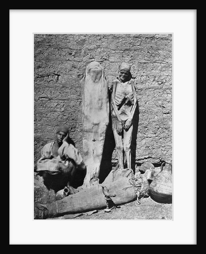 Mummies at Excavation Site by Anonymous