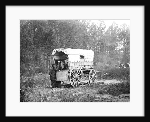 Military Telegraph Battery Wagon by Anonymous