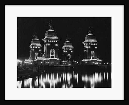 Triumphal Bridge Illuminated by Anonymous