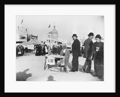 People Gathering at World's Fair by Anonymous