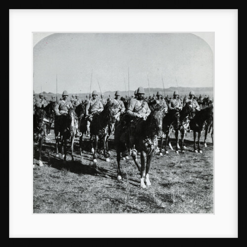 General French and His Men on Horseback During Boer War by Anonymous