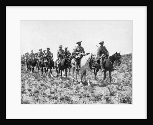 Soldiers Riding on Horseback by Anonymous