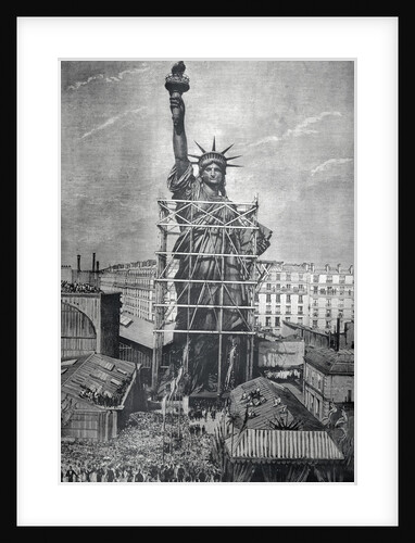 Statue of Liberty Being Prepared for Shipment by Anonymous