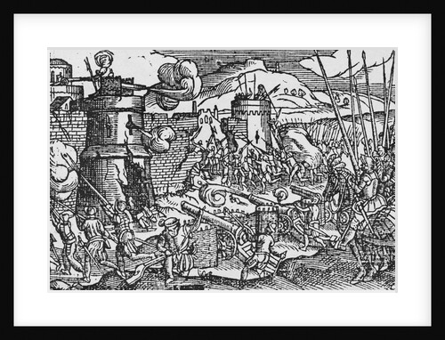 Illustration Depicting Siege of Dublin by Anonymous