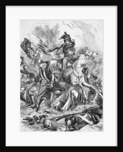 Illustration of the Light Brigade Battle by Anonymous