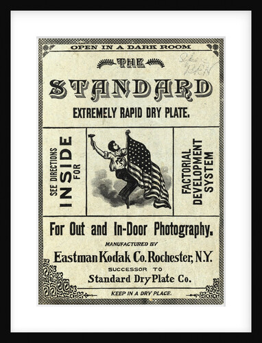 Kodak Film Package Advertisement by Anonymous
