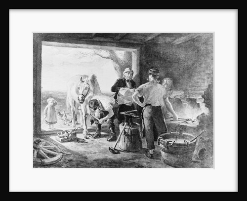 Painting Entitle Blacksmith by Anonymous