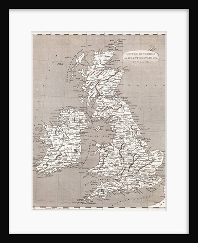 Map of the United Kingdom by Anonymous