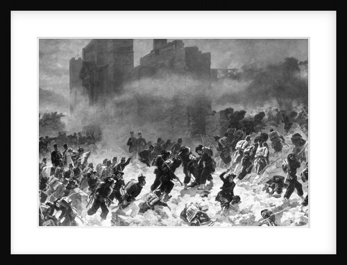Revolutionary Forces Capturing Rome by Anonymous