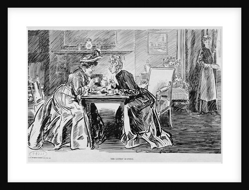 Two Old Ladies Gossiping by Anonymous