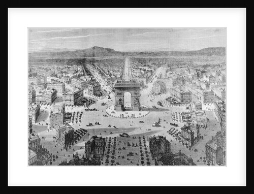 Dimensional View of Place De La Concorde by Anonymous
