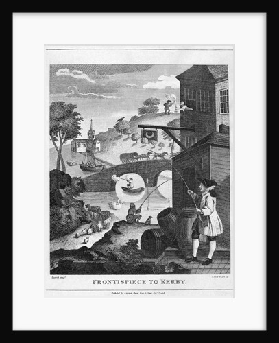 Hogarth Print on Perspective by Anonymous