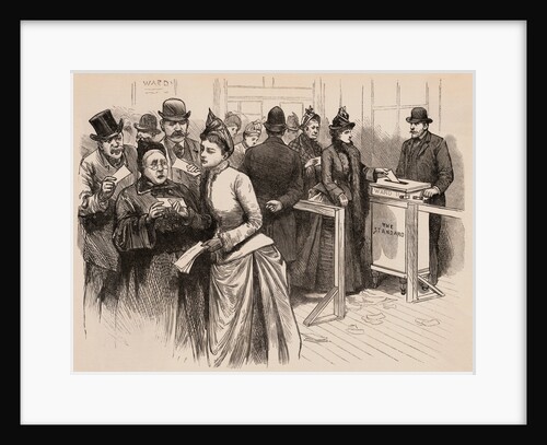 Women Voting in Election by Anonymous