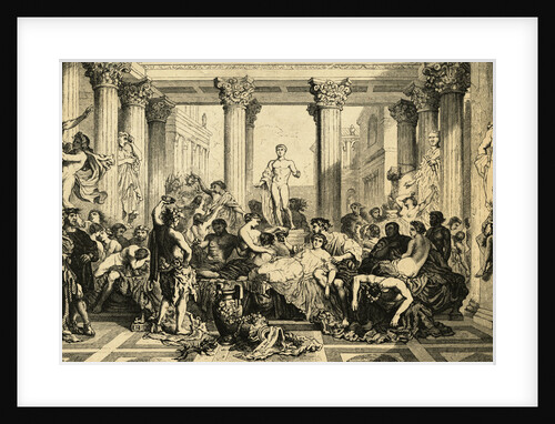 A Roman Orgy by Anonymous