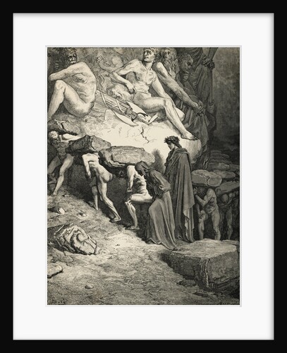 Scene from Dante's Inferno by Anonymous