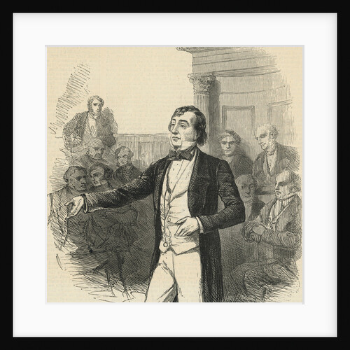 Portrait of British Prime Minister Benjamin Disraeli by Anonymous