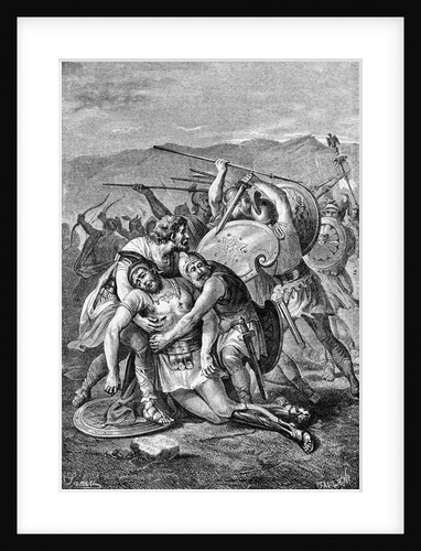 Romans Carrying the Dead Spartacus by Anonymous