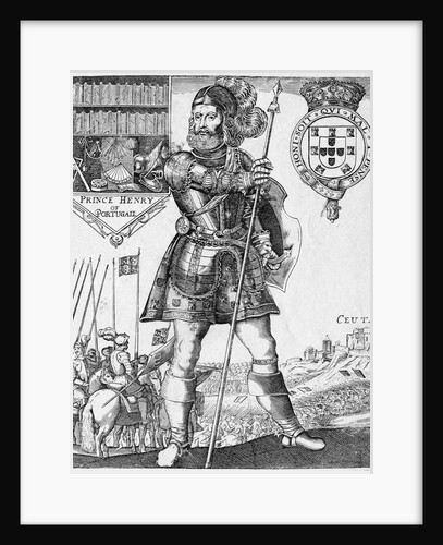 Prince Henry the Navigator in Armor by Anonymous