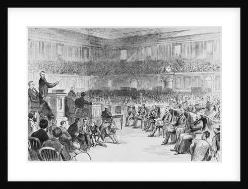 Illustration Depicting Politicians During Contest of a Florida Vote by Anonymous