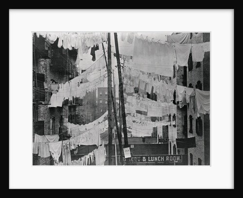 Wash Day in the Slums by Anonymous