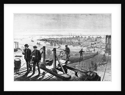 Brooklyn Bridge by Anonymous