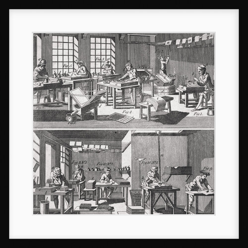 Workers Making Paper by Anonymous