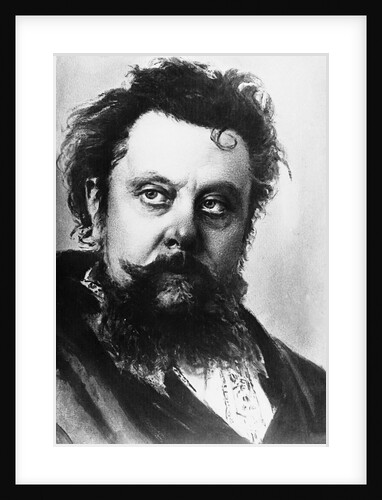 Portrait of Modest Mussorgsky by Anonymous