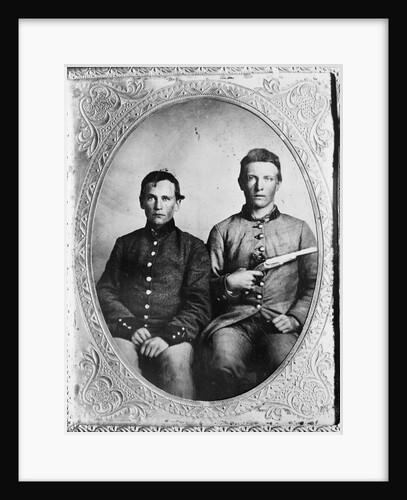 Two Confederate Soldiers by Anonymous