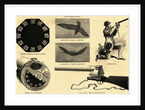 Diagram and Illustrations of Unique Camera by Anonymous