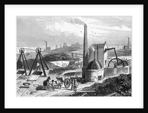 Victorian Coal Mining Operation by Anonymous