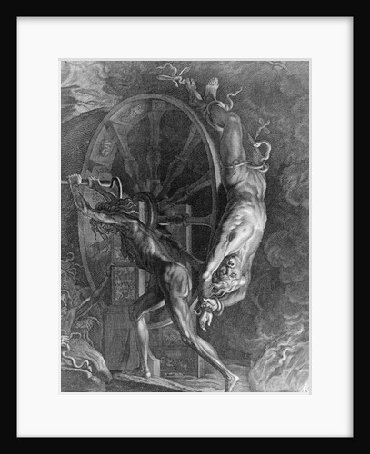 Ixion Bound to Revolving Wheel by Anonymous