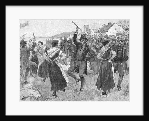 People Dancing Irish Jig by Anonymous