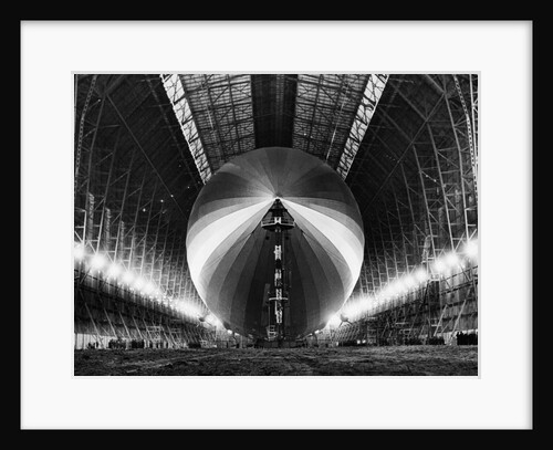 Observers at Hindenburg Hangar by Anonymous