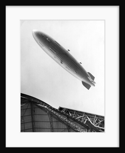 Hindenburg in Flight by Anonymous
