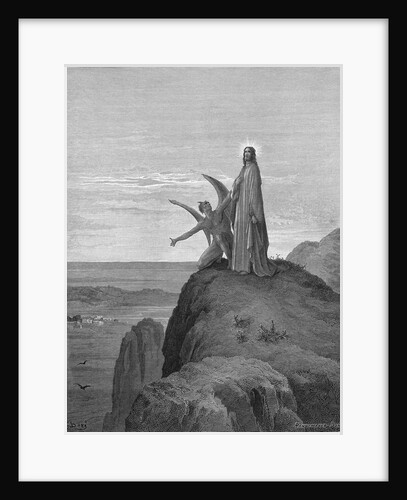 Temptation of Jesus by Anonymous