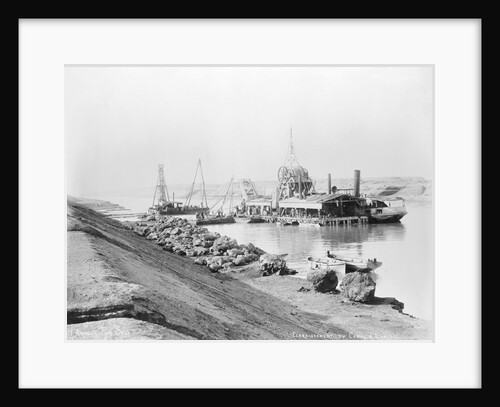 Construction on the Suez Canal by Anonymous
